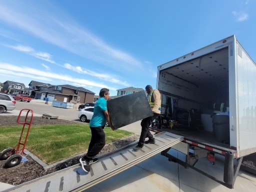 Loading & Unloading Service - Airdrie Moving Inc.